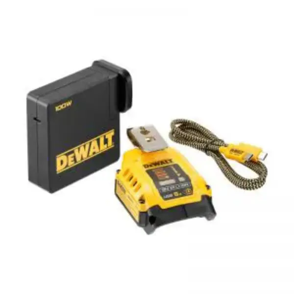 DEWALT-(DCB094K-XE) DEWALT-(DCB094K-XE): Dewalt 18V Xr Usb-C Charger Kit