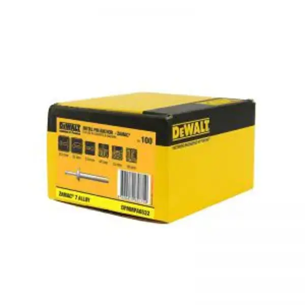 DEWALT-(DFMMPA6532): Dewalt Hammer-Screw Zamac 6.5X32Mm (Pack Of 100)