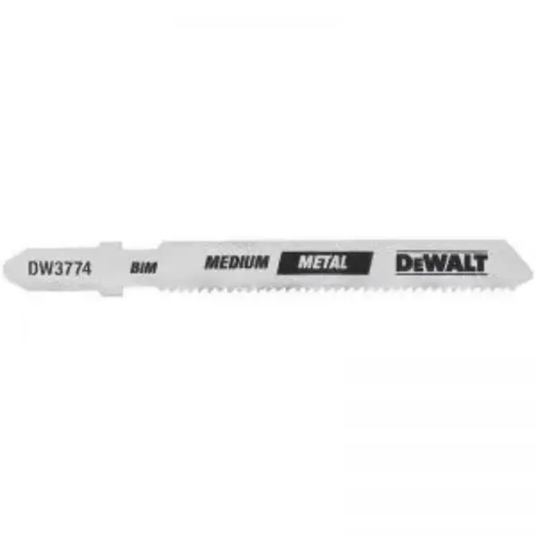 DEWALT-(DW3774-5) DEWALT-(DW3774-5): Dewalt Bi-Metal Medium Metal Cutting Jig Saw Blade 172Mm (7
