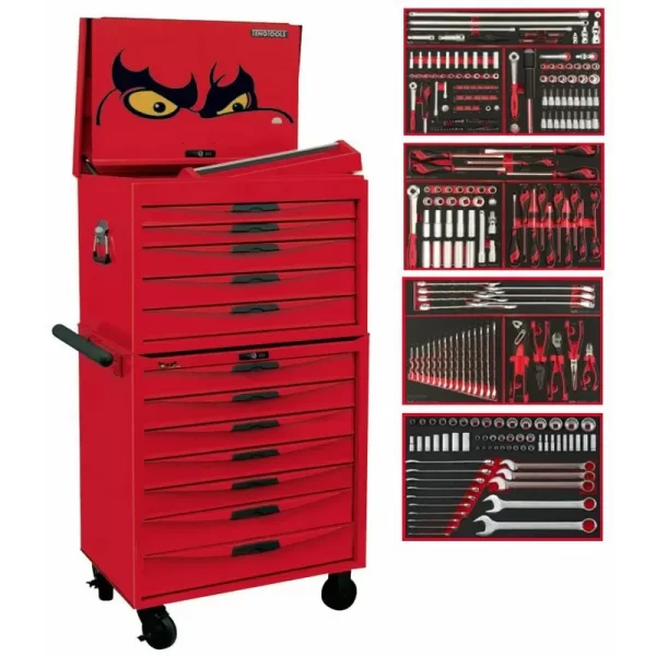 Teng Tools-272Pc Eva Tool Kit (Tc805Nfx +Tcw807N)-Tcm272Evan: 0