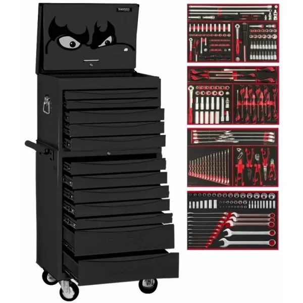 Teng Tools-272Pc Eva Tool Kit (Tc805Nfxbk +Tcw807Nbk)-Tcm272Evanbk: 0