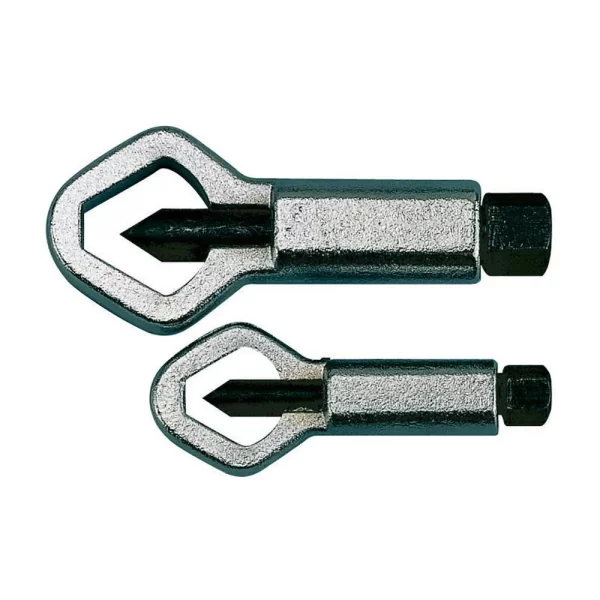 TENG TOOLS-2 Pc Nut Splitter Set 5-27Mm-NS02 Teng Tools-2 Pc Nut Splitter Set 5-27Mm-Ns02: Simply Tighten The Thread To Engage The Blade And Split Stubborn Nuts;Capacities 5 To 20Mm And 14 To 27Mm
