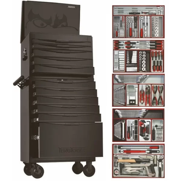 Teng Tools-354 Pc Mega Master Kit Black-Tcmm353Bk: 0