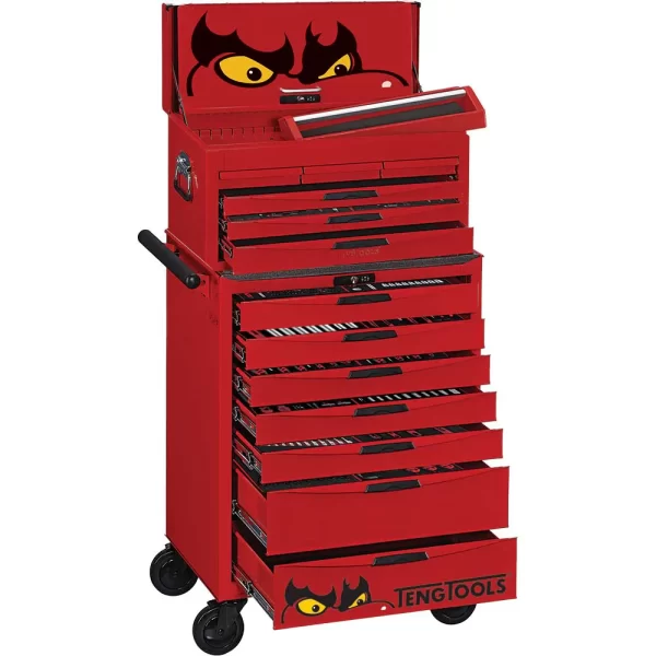Teng Tools-460 Pc Tool Kit - 8 Series Roll Cab-Tcmm440: 0
