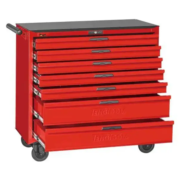Teng Tools-631 Pc Eva Tool Kit Red-Tcemm631N: A Complete Tool Kit Covering The Requirements Of Most Users;All The Tools Are Laid Out In Three Colour Pre-Cut High-Density Eva Foam Modules With Each Tool Having It'S Own Place;Clearly Shows If Any Tools Are Not In Their Correct Place To Prevent Losing Tools Or Leaving Them In The Work Piece;Supplied In A Red Tengtools 37