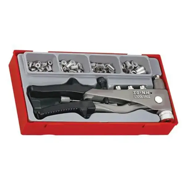 Teng Tools-81 Pc Nut Rivet Set Tc-Tray-Ttnr81: Aluminium Alloy