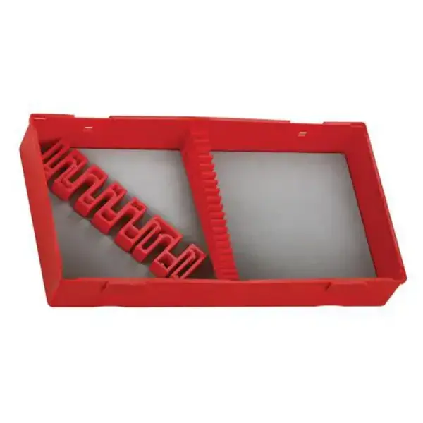 Teng Tools-Add On Tc-Tray-Tt00: Includes Plastic Clips For Holding Spanners Or Screwdrivers;A Protective Mat Is Included In The Bottom Of The Tray;Removable Lid And Dove Tail Joints;Organised In A Tool Tray Module Size 1 (Tt1)