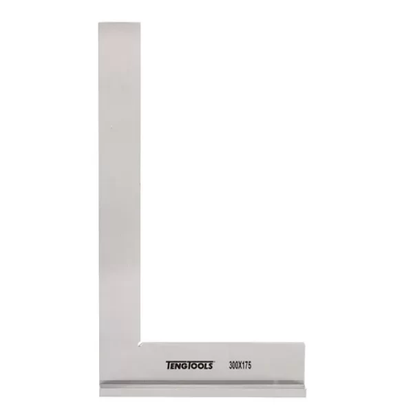 Teng Tools-Base Square 300X175Mm-Sqab300175: Zinc Plated For Corrosion Resistance;Base Square Design Enables The Square To Be Sat On A Work Surface