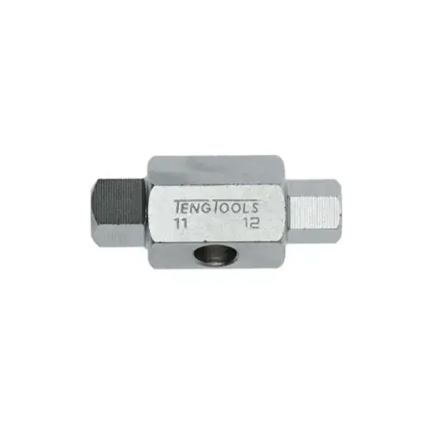 Teng Tools-Drain Plug Key 11Mm-12Mm Hex-Dp1112: Double Ended Design To Give 2 Tools In 1;For Drain Plugs On Engines And Gear Boxes;Use With A T Bar Or A 21Mm Socket Or Wrench