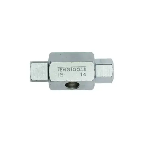 Teng Tools-Drain Plug Key 13Mm Sq-14Mm Hex-Dp1314: Double Ended Design To Give 2 Tools In 1;For Drain Plugs On Engines And Gear Boxes;Use With A T Bar Or A 21Mm Socket Or Wrench