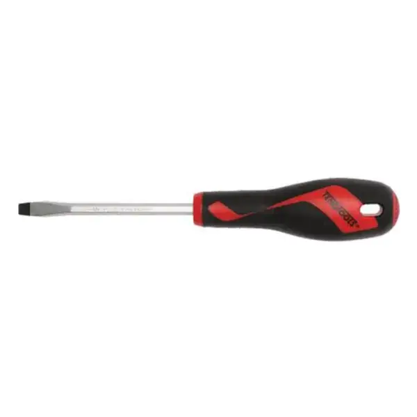 TENG TOOLS-Md Screwdriver Blade 6.5 X 100Mm-MD932N Teng Tools-Md Screwdriver Blade 6.5 X 100Mm-Md932N: Tt-Mv Plus Steel Alloy For Greater Strength And Material Flexibilty;Ergonomically Designed Bi-Material Handle For Easy Use With Higher Torque And Faster Speed;Hole In The Handle For Hanging Or For Use As A T Handle For Extra Torque Or With A Fall Protection Wire If Needed ;The Handle Is Moulded Around The Blade To Ensure Straightness And To Allow Larger Blade Wings Which Give A Higher Torque Capacity;Designed And Manufactured To Din 2380