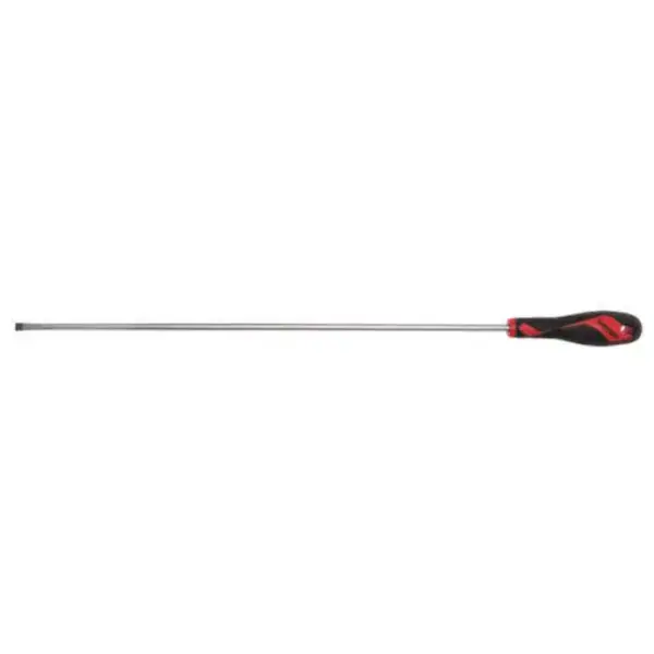 TENG TOOLS-Md Screwdriver Blade 6.5 X 400Mm-MD928N7 Teng Tools-Md Screwdriver Blade 6.5 X 400Mm-Md928N7: Tt-Mv Plus Steel Alloy For Greater Strength And Material Flexibilty;Ergonomically Designed Bi-Material Handle For Easy Use With Higher Torque And Faster Speed;Hole In The Handle For Hanging Or For Use As A T Handle For Extra Torque Or With A Fall Protection Wire If Needed ;The Handle Is Moulded Around The Blade To Ensure Straightness And To Allow Larger Blade Wings Which Give A Higher Torque Capacity;Designed And Manufactured To Din 2380