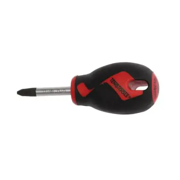 TENG TOOLS-Md Screwdriver Ph2 X 38Mm-MD948N Teng Tools-Md Screwdriver Ph2 X 38Mm-Md948N: Tt-Mv Plus Steel Alloy For Greater Strength And Material Flexibilty;Ergonomically Designed Bi-Material Handle For Easy Use With Higher Torque And Faster Speed;Hole In The Handle For Hanging Or For Use As A T Handle For Extra Torque Or With A Fall Protection Wire If Needed ;The Handle Is Moulded Around The Blade To Ensure Straightness And To Allow Larger Blade Wings Which Give A Higher Torque Capacity;Designed And Manufactured To Din Iso 8764