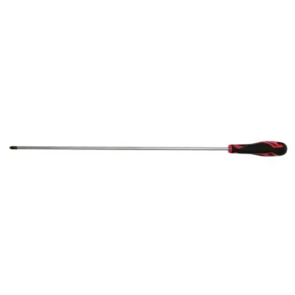 TENG TOOLS-Md Screwdriver Pz2 X 400Mm-MD962N4D Teng Tools-Md Screwdriver Pz2 X 400Mm-Md962N4D: Tt-Mv Plus Steel Alloy For Greater Strength And Material Flexibilty;Ergonomically Designed Bi-Material Handle For Easy Use With Higher Torque And Faster Speed;Hole In The Handle For Hanging Or For Use As A T Handle For Extra Torque Or With A Fall Protection Wire If Needed ;The Handle Is Moulded Around The Blade To Ensure Straightness And To Allow Larger Blade Wings Which Give A Higher Torque Capacity;Designed And Manufactured To Din Iso 8764