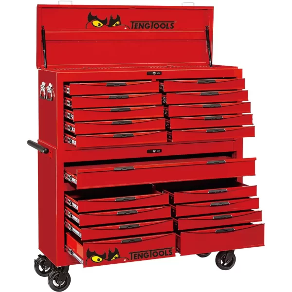 Teng Tools-Monster Mega Master Tool Kit-Tcmonster02: A Complete Tool Kit Covering The Requirements Of Most Users;All The Tools Are Laid Out In Individual Tool Modules Using The Tengtools Tool Control System;Easy To See If Any Tools Have Been Mislaid Or Lost Helping To Prevent Leaving Them With The Work Piece;Supplied In A Red Tengtools 53