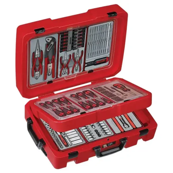 Teng Tools-Service Case Tool Set-Sc03: Supplied In The Unique Tengtools Service Case With The Tools Supplied In 9 Tengtools Tc1 Modules;Hard Wearing Flight Case Style Carrying Case With A Combination Lock And Secure Catches;Complete With Fixed Castor Wheels And Retractable Handle For Easy Carrying