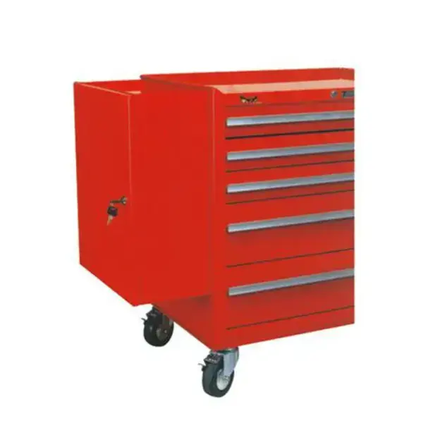Teng Tools-Side Cabinet-Tcw-Cab: Designed To Fit On The Side Of A Tengtools Cabinet To Create Additional Storage;Fully Lockable With A Key Lock;Fitted Shelf Included Making It Ideal For Storing Aerosols And Bulkier Items