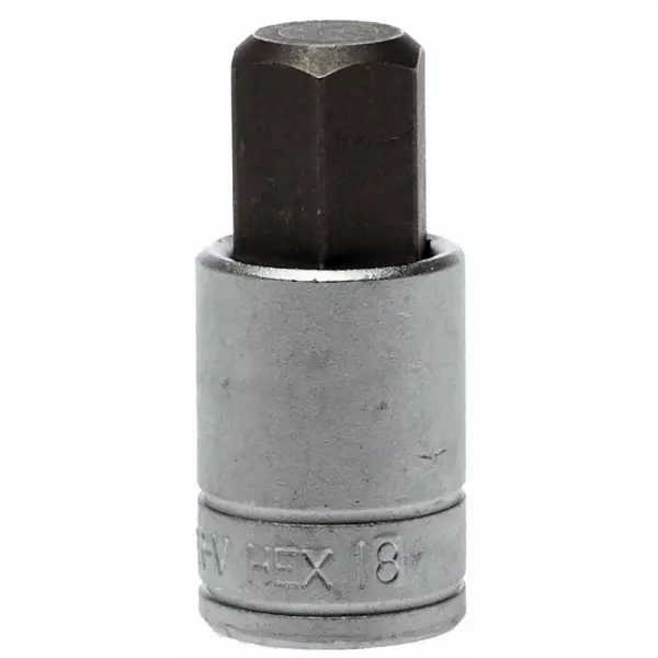 TENG TOOLS-Socket 1/2 Inch Dr 16Mm Hex Bit-M121516 Teng Tools-Socket 1/2 Inch Dr 16Mm Hex Bit-M121516: Chrome Vanadium;S2 Steel Bits Pressed In To The Socket;Satin Finish For A Better Grip When Handling The Socket;Ball Bearing Recess On The Female End To Grip The Ratchet;Designed For Use With Fastenings With A Hexagon Hole;Use With In-Hex Screws Or Grub Screws;Designed And Manufactured To Din7422;Supplied With A Metal Socket Clip For Use With A Socket Rail