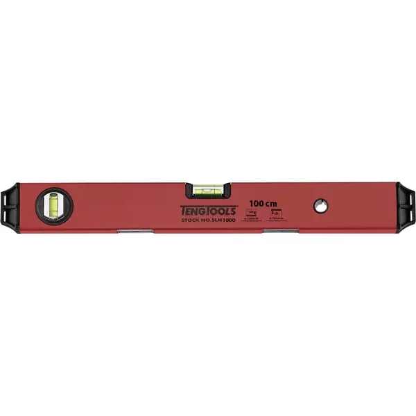 Teng Tools-Spirit Level1000Mm M-2 Slm1000-Slm1000: Magnets On The Underside Help Fix The Level To Ferrous Work Pieces;Crush Proof