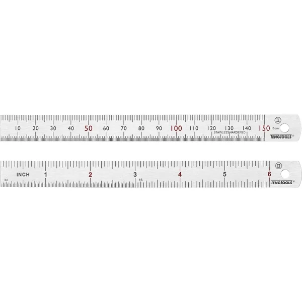Teng Tools-Steel Rule 150Mm-Stmmi150: 0
