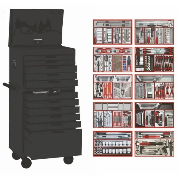 Teng Tools-Tool Kit 800 Pce 1/4