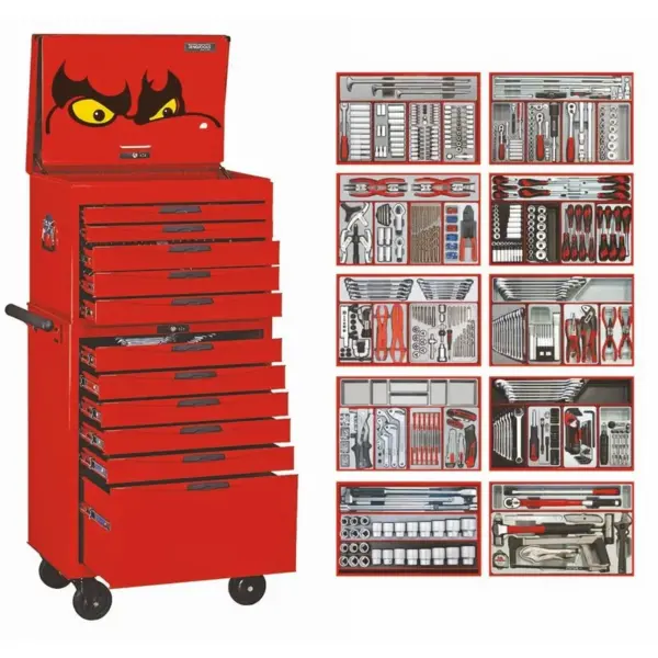 Teng Tools-Tool Kit 800 Pce 1/4