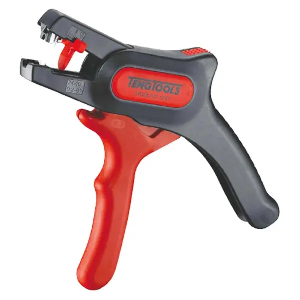 Teng Tools-Wire Stripping Pliers-Cp55: Easy To Use Pistol Grip Action;Hardened Sk5 Steel Blade For Fast Accurate Wire Stripping;Wire Stripping Capacity 24-10 Awg Or 0.2 To 6Mm²;Built In Wire Cutter Cuts Up To 2Mm Diameter Electrical Wire