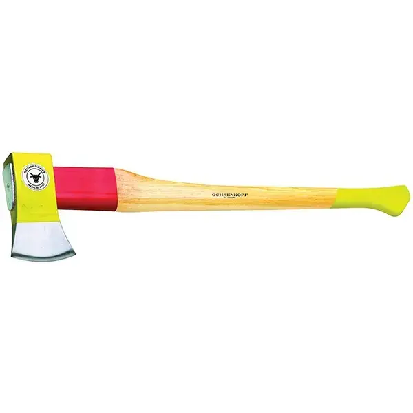 Ochsenkopf-Optimum Splitting Results; Less Force Required Due To Wedge-Shaped Blade