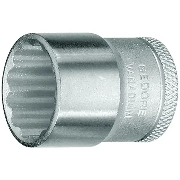 GEDORE-Manually Operated Sockets With Thin Walls And Knurled Base. Chrome Vanadium Steel 31Crv3. Chrome Plated And Polished. In Accordance With Sans 1113 And Din 3124.-D30 11 Gedore-Manually Operated Sockets With Thin Walls And Knurled Base. Chrome Vanadium Steel 31Crv3. Chrome Plated And Polished. In Accordance With Sans 1113 And Din 3124.-D30 11: Manually Operated Sockets With Thin Walls And Knurled Base. Chrome Vanadium Steel 31Crv3. Chrome Plated And Polished. In Accordance With Sans 1113 And Din 3124.