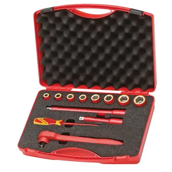 Gedore-With Practical Foam Insert In Sturdy Pvc Case. Cranked Allen Socket Screwdriver No. 42 Is For Locking The Adjusting Screw Of Extension No. Vde 1990 No. 42 Is Not Vde Insulated.-Vde 1001: With Practical Foam Insert In Sturdy Pvc Case. Cranked Allen Socket Screwdriver No. 42 Is For Locking The Adjusting Screw Of Extension No. Vde 1990 No. 42 Is Not Vde Insulated.