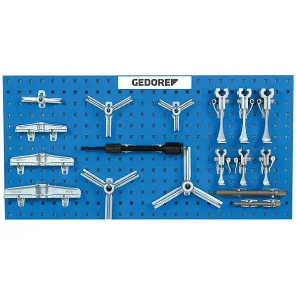 Gedore-For The Assembly Of 1 06 And 1 07 Pullers. Clearly Arranged Modular System On Pegboard.-2.30: For The Assembly Of 1 06 And 1 07 Pullers. Clearly Arranged Modular System On Pegboard.