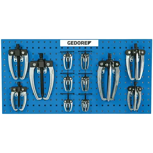 Gedore-This Perforated Panel Offers Place For 12 Pullers Of The Series 1.18 And 1.19