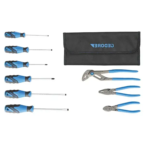Gedore-Basic Tool Set In Classic Roll-Up Case