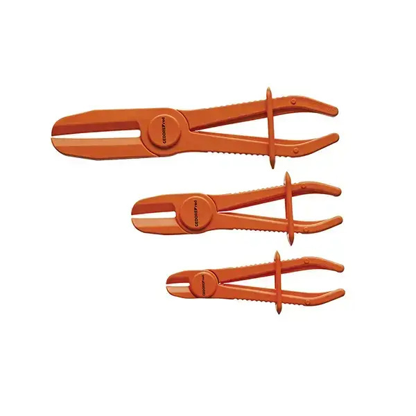Gedore Red-For Disconnecting Flexible Hose Lines. Adjustable Locking Device With Latching Function. Temperature Resistant Up To 160° -R15151000: For Disconnecting Flexible Hose Lines. Adjustable Locking Device With Latching Function. Temperature Resistant Up To 160°