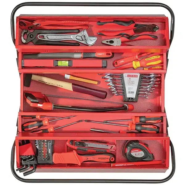 Gedore Red-Multifunction Saw: Rotating Saw Blade And Frame; Hand Protector; 2-Component-Handle; Delivered With Hss  Bi-Metal Saw Blade (24 Tpi)
