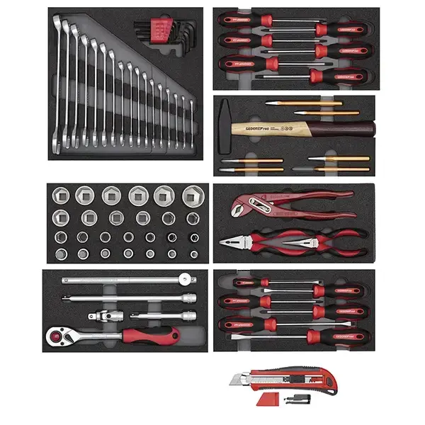 Gedore Red-Socket Wrench Tools: