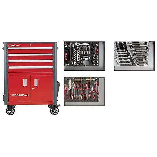 Gedore Red-Solid Sheet Steel Construction; Torsion-Resistant; High Load Capacity