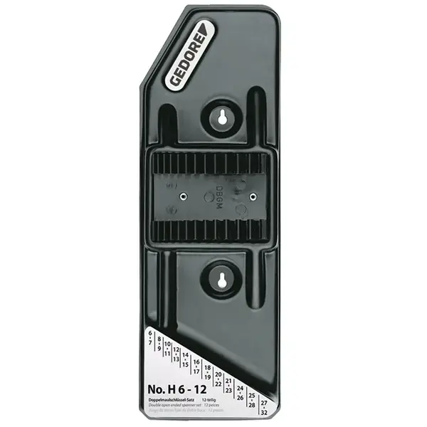 Gedore-For Double Open Ended Spanner Sets No. 6