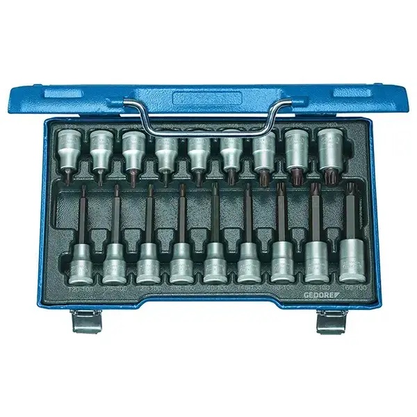 Gedore-For Recessed Tx Screws; Short And Long