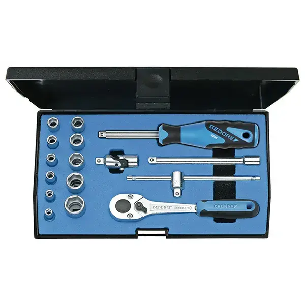 Gedore-With Forged; Tempered Hexagon Sockets; Hand-Operated