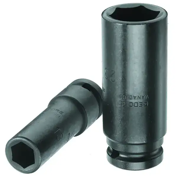 GEDORE-Impact Sockets; 1/2” Square Drive; In Accordance With Din 3129-K19 L23 Gedore-Impact Sockets; 1/2” Square Drive; In Accordance With Din 3129-K19 L23: Impact Sockets; 1/2” Square Drive; In Accordance With Din 3129