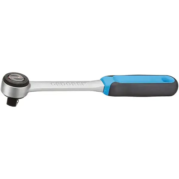 Gedore-For Manually Operated Sockets And Accessories With 3/8” Square Drive. Chrome Vanadium Steel 31Crv3. With Non-Slip Metal Disc Change; Fine-Toothed (72 Teeth) And Robust. Return Angle Of Five Degrees.-3093 U-3: For Manually Operated Sockets And Accessories With 3/8” Square Drive. Chrome Vanadium Steel 31Crv3. With Non-Slip Metal Disc Change; Fine-Toothed (72 Teeth) And Robust. Return Angle Of Five Degrees.