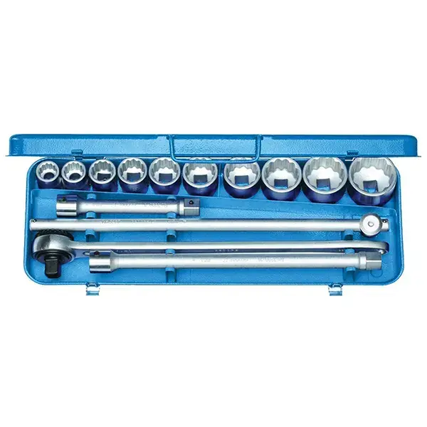 Gedore-Forged; Tempered Hexagon (No. 32) Ud Profile Sockets; Hand-Operated