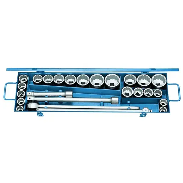Gedore-Forged; Tempered Hexagon (No. 32) Ud Profile Sockets; Hand-Operated