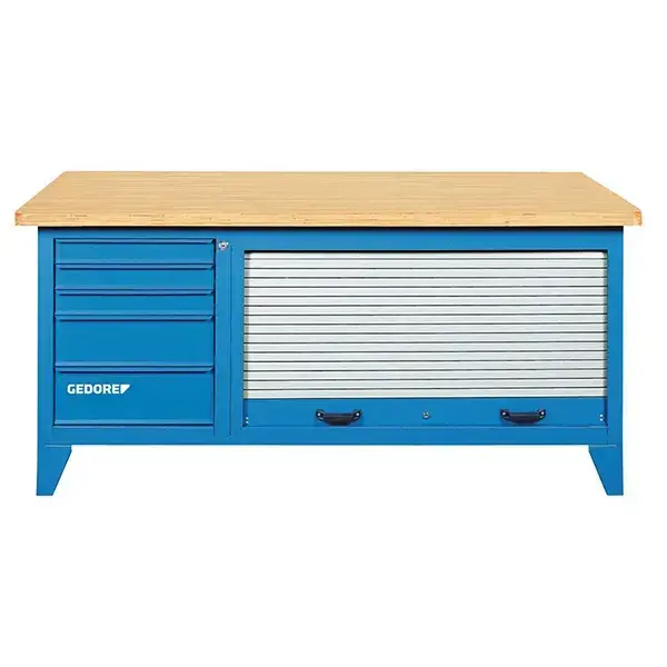 Gedore-Sheet Steel; Corrosion Resistant And Scratch-Proof Powder-Coated; Gedore Blue