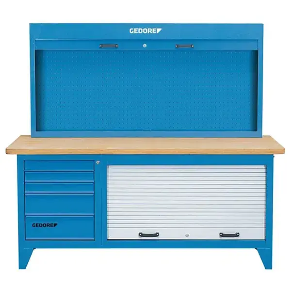Gedore-Sheet Steel; Corrosion Resistant And Scratch-Proof Powder-Coated; Gedore Blue