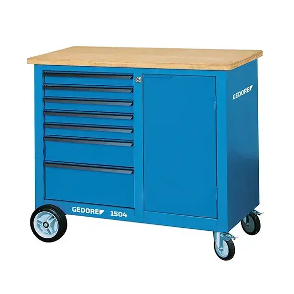 Gedore-Drawers With One-Hand Operation And Safety Lock