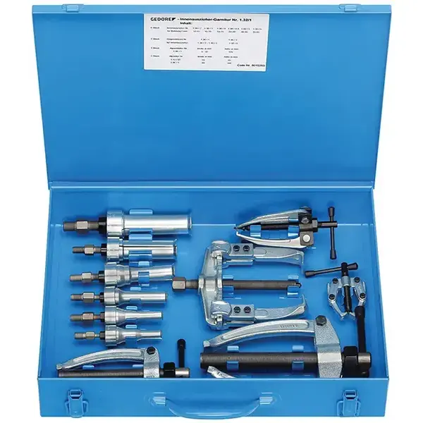 GEDORE-Sets With Internal Extractors; Counter Supports; Puller Chucks; External Extractors And Stud Extractors Gedore-Sets With Internal Extractors; Counter Supports; Puller Chucks; External Extractors And Stud Extractors