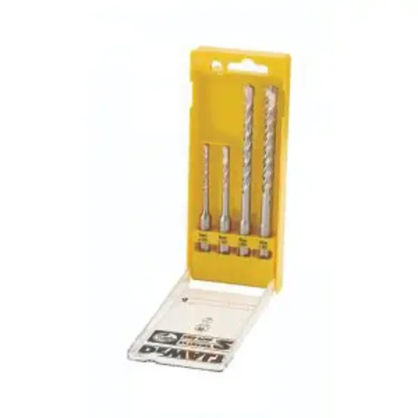 DEWALT-(DT9700-QZ): Dewalt Extreme Sds-Plus 4 Piece Concrete Drill Bit 2 Cutter Set