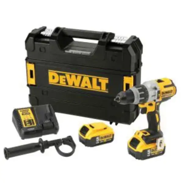 DEWALT-(DCD996P2-XE): Dewalt 18V Xr Li-Ion Brushless Xrp 3 Speed Hammer Drill/Driver Kit - 5Ah